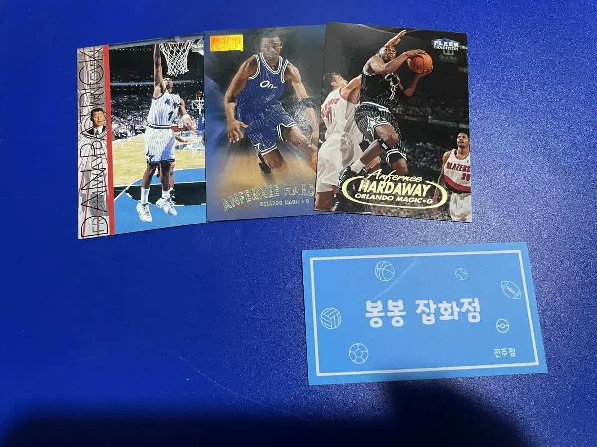 NBA 농구카드 앤퍼니하더웨이 3장